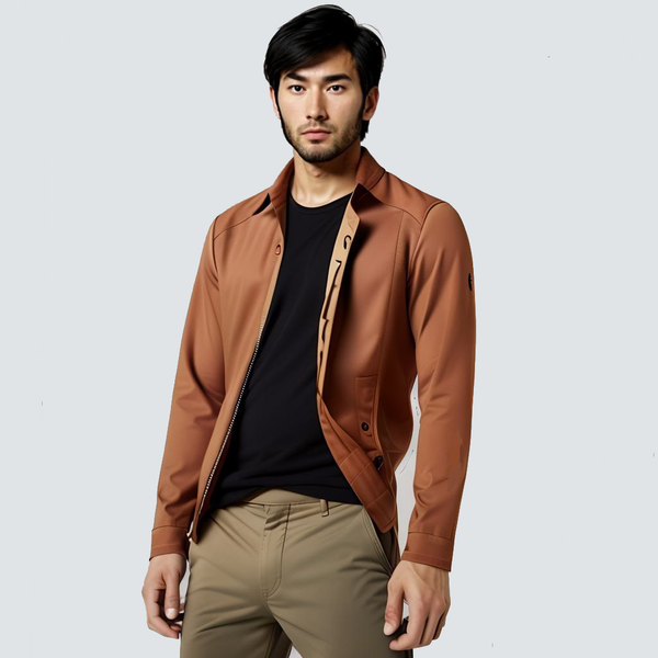 Franeker - Classic Faux Leather Jacket