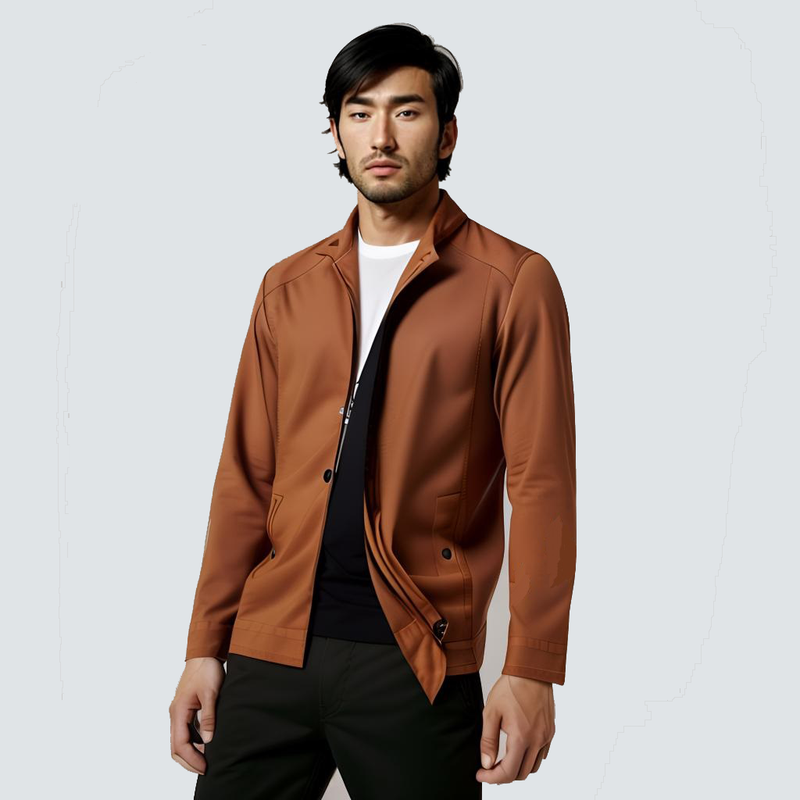 Franeker - Classic Faux Leather Jacket