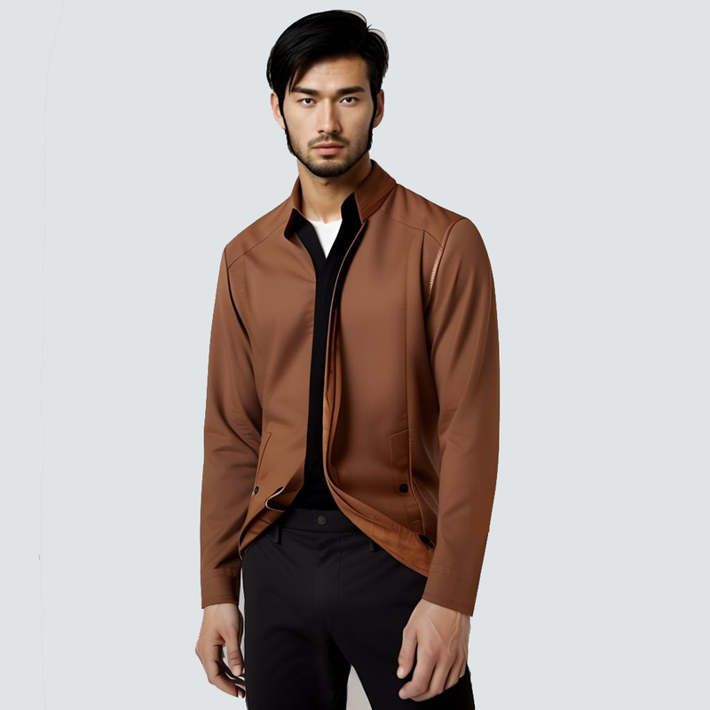 Franeker - Classic Faux Leather Jacket