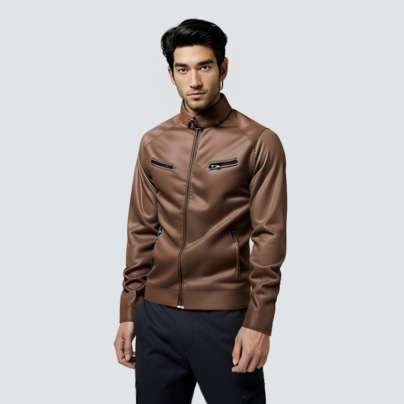 Zeist - Classic Faux Leather Jacket