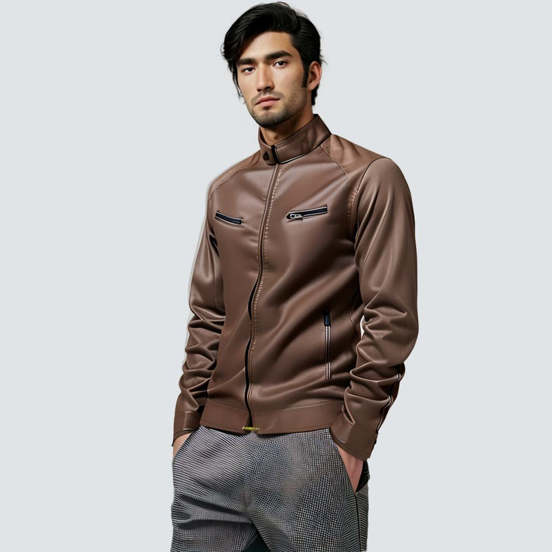 Zeist - Classic Faux Leather Jacket