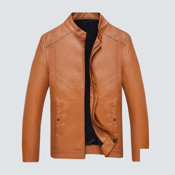 Franeker - Classic Faux Leather Jacket