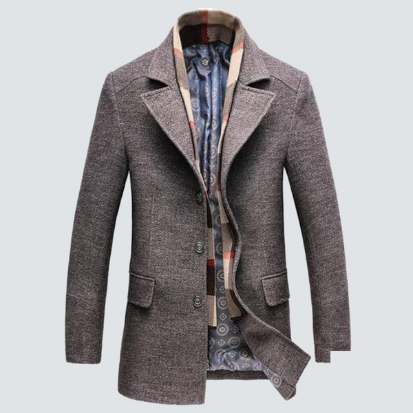 Ishikari - Casual Wool Overcoat