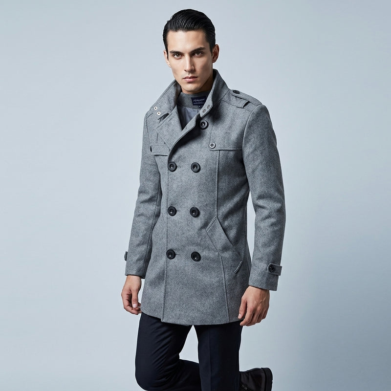 Nagoya - Classy Wool Trench Coat