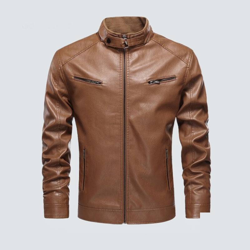 Zeist - Classic Faux Leather Jacket