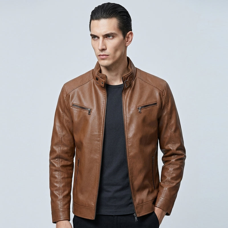 Zeist - Classic Faux Leather Jacket