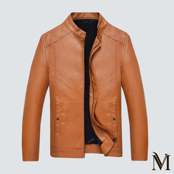 Franeker - Classic Faux Leather Jacket