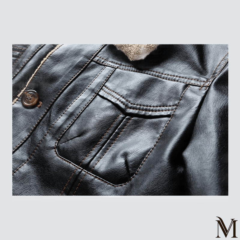 Inazawa - Velvet Leather Lightweight Jacket
